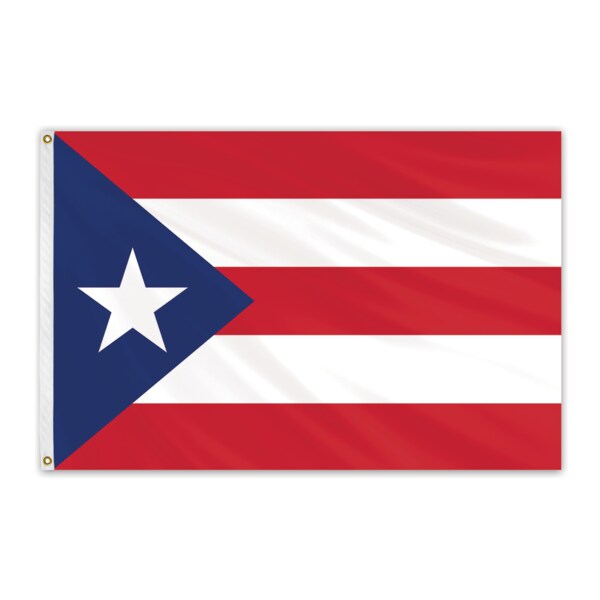 Puerto Rico Outdoor Poly Max Flag 3'x5'